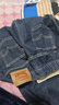 LEVI'S李維斯兒童牛仔褲秋季男童女童原牛軟牛仔休閑長(cháng)褲 星空藍 曬單實(shí)拍圖