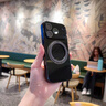 丁域適用蘋(píng)果17promax手機殼新款防摔超薄iphone16pro全包鏡頭帶膜15磁吸充電支架air簡(jiǎn)約情侶保護套 黑色+支架 蘋(píng)果 17 Pro Max 曬單實(shí)拍圖