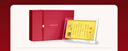 周大福一諾千金黃金婚書(shū)黃金制品新婚禮物 R38164 曬單實(shí)拍圖