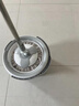 溥畔德國品質(zhì)旋轉(zhuǎn)拖把家用一拖凈2025新款懶人拖地免手洗自動脫水拖布 白灰色雙驅(qū)動洗脫二合一 2個_加強桿+塑料盤_塑料籃 曬單實拍圖