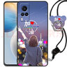漢牌 適用vivo X60手機殼V2046A保護套鏡頭全包磨砂防摔卡通男女情侶軟殼 此生加油 vivoX60 曬單實拍圖
