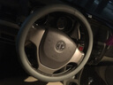 酷斯特（KUST）汽車(chē)方向盤(pán)套牛皮保護套透氣防滑吸汗大眾豐田把套夏季四季冬季 納帕E款-灰色-圓型【不帶車(chē)標】 曬單實(shí)拍圖