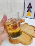 BORMIOLI ROCCO 意大利進(jìn)口玻璃杯女家用飲料果汁奶昔杯刷牙杯漱口杯創(chuàng)意水杯子 5.80503 條紋透明 390ml 單只裝 曬單實(shí)拍圖