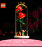 樂高（LEGO）玫瑰花40460花束拼搭收藏款女孩積木拼裝玩具兒童生日禮物 玫瑰LOVE玻璃罩小王子套裝 曬單實拍圖