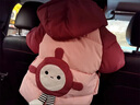 G.DUCKKIDS小黃鴨童裝女童棉服冬季兒童棉衣女寶寶衣服保暖中小童加絨棉襖潮 粉色加包包 90 尺碼1~2歲【 80-90cm】cm 曬單實(shí)拍圖