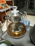 新飛全自動(dòng)上水電熱水壺泡茶桌茶臺燒水壺一體機辦公室功夫茶煮水壺電茶壺茶具套裝燒水器泡茶機家用 1L 雙邊上水三合一款 曬單實(shí)拍圖