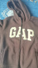 GAP女裝貼布繡花logo仿羊羔絨連帽衛(wèi)衣外套600757 棕色 170/88A(L)亞洲尺碼 曬單實拍圖
