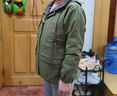 衣典零一（LEDIALYI）2025春秋季女裝新款休閑洋氣百搭中年小個(gè)子短外套女風(fēng)衣夾克上衣 草綠色 M （推薦119-132斤） 曬單實(shí)拍圖