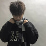 回力（Warrior）圍巾男冬季百搭毛線保暖男士格子圍脖送男朋友生日禮物百搭韓系女 深灰色 曬單實(shí)拍圖