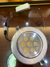 led射燈天花燈7w12w18w24瓦開孔9公分珠寶服裝店嵌入式吊頂牛眼燈 7W+正白光 曬單實(shí)拍圖