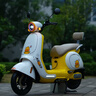 軒源2025新款電動車電瓶車小黃鴨電動摩托車長續(xù)航男女生代步車q85c 新國標智能白/手機投屏/NFC/定速巡航/低音炮 72V20A超威金太陽石墨烯電池-約80公里 曬單實拍圖
