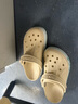 CROCS卡駱馳貝雅卡駱班洞洞鞋|205089 冬日白/彩色-1LI 37/38(230mm) 曬單實(shí)拍圖