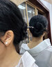 周大金 CHOW TAI KING檀木銀發(fā)簪盤(pán)發(fā)簪子飾品復古漢服旗袍頭飾生日禮物送女朋友送老婆 【梅花】黑檀木發(fā)簪 曬單實(shí)拍圖