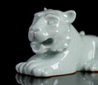 廷懷窯 汝窯虎年茶寵卵青寅虎精品創(chuàng)意茶寵擺件桌面擺件 汝瓷可養(yǎng) 汝窯卵青寅虎 曬單實(shí)拍圖