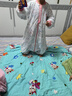 貝肽斯嬰兒睡袋恒溫胎脂皮兒童分腿睡袋嬰幼兒防踢睡衣秋冬中厚 萬(wàn)物XL 曬單實(shí)拍圖