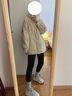 浪莎90白鵝絨羽絨褲女2024冬季新款高腰顯瘦芭比鯊魚褲加絨加厚保暖褲 黑色【黑金90白鵝絨瘦腿褲】 XL 【推薦120-135斤】 曬單實(shí)拍圖