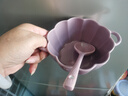 少女心草莓雙耳碗勺湯碗沙拉碗飯碗家用碗高顏值年輕人釉下彩餐具 草莓雙耳碗（1碗1勺） 曬單實(shí)拍圖