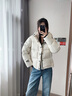 高梵黑金鵝絨服先鋒5.0羽絨服2025年秋冬季新款女士短外套小個(gè)子上衣 鉑金7號 M 115-130斤 飛天鵝絨190g 曬單實(shí)拍圖
