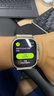 Apple/蘋果 Watch Ultra 3 智能手表蜂窩款49毫米黑色鈦金屬表殼黑配木炭野徑回環(huán)表帶S/M MF1E4CH/B 曬單實(shí)拍圖