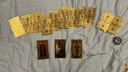 欣豐貝馳 韋特塔羅牌典藏款金箔維特羅牌塔tarot全套PET材質(zhì)新款塔羅牌 塔羅牌 7*12（32絲） 曬單實(shí)拍圖