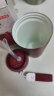 京东京造保温杯双饮口咖啡杯陶瓷内胆男女士便携吸管水杯子500ML红色 晒单实拍图