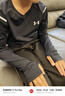 安德瑪（Under Armour）男女童長(cháng)袖T恤休閑運動(dòng)上衣243124165 黑色 【3M反光款】 150 曬單實(shí)拍圖