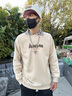 真維斯（Jeanswest）衛(wèi)衣男生2025新款春秋款潮牌百搭圓領(lǐng)長(zhǎng)袖t恤衫內(nèi)搭上衣服裝男士 3503杏色 XL 曬單實(shí)拍圖
