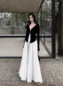 CEENIU連衣裙女裝2025年春秋季新款小香風(fēng)氣質(zhì)長(cháng)裙茶系高級感穿搭一整套 開(kāi)衫+裙子【套裝】 M 曬單實(shí)拍圖