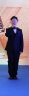 鼎玛仕儿童西服套装男童小西装花童礼服韩版中大童主持人男孩钢琴演出服 黑色5件套:3件套+领结+领带 165码 身高160-165cm 重100-105 实拍图