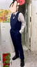 鼎瑪仕兒童西服套裝男童小西裝花童禮服韓版中大童主持人男孩鋼琴演出服 藍(lán)色馬甲長(zhǎng)袖長(zhǎng)褲4件套 170 碼身高165-170cm重106-120 曬單實(shí)拍圖