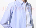 優(yōu)衣庫(kù)女裝全棉襯衫/長(zhǎng)袖襯衣空調(diào)衫薄外套通勤長(zhǎng)絨棉新款479078 62 粉藍(lán)色 M /160/84A 曬單實(shí)拍圖