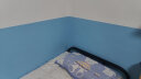 墨斗鱼墙纸自粘防水贴纸卧室温馨墙壁翻新客厅背景墙墙贴纸0.6*10米蓝色 实拍图
