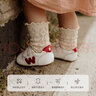 小羊沃利woollykids真皮兒童學(xué)步鞋女童鞋防滑軟底牛皮男寶寶鞋子 西瓜紅 22 碼 內長(cháng)14.5cm適合腳長(cháng)13.6-14.0cm 曬單實(shí)拍圖