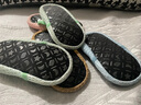 貝瑞加（Babyprints）兒童學(xué)步襪男女寶寶地板襪軟底早教襪套網(wǎng)眼鞋襪1雙 藍(lán)色M 曬單實(shí)拍圖