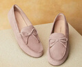 天美意樂(lè )福鞋女鞋子商場(chǎng)同款英倫休閑復古風(fēng)女單鞋新款CRY04AA5 粉色 39 曬單實(shí)拍圖