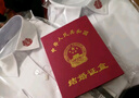 冬逸個(gè)性定制結(jié)婚證件照情侶裝領(lǐng)證登記裝男女長袖白襯衫拍照衣服可繡名字 雙喜款（長袖刺繡款） 39（男） 曬單實(shí)拍圖