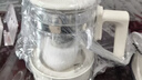 美的（Midea）花漾0膠水全玻璃全自動(dòng)養生壺 辦公室多功能煮茶壺 燒水壺恒溫電熱水壺煮茶器花茶壺1L YS10B101 曬單實(shí)拍圖