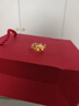 中國珠寶繁花黃金戒指開(kāi)口女款花朵純足金指環(huán)訂婚結婚三金手飾送女友老婆 足金繡球花戒指+品牌禮盒 金重約4.9g 曬單實(shí)拍圖