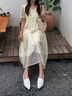 愛步（ECCO）豆豆鞋女 時尚潮流百搭尖頭百搭淺口樂福單鞋  型塑214283 亮白色21428301002（牛皮革） 37 曬單實(shí)拍圖