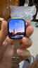 Apple/蘋果 Watch Series 10 智能手表GPS款42毫米銀色鋁金屬表殼青云色回環(huán)式運動表帶MX1L3CH/B 曬單實拍圖