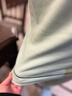 貓人男童睡衣兒童睡衣純棉長(cháng)袖春秋季中大童男孩家居服套裝 豆綠 170 曬單實(shí)拍圖
