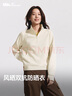 蕉下（beneunder）外套女衛(wèi)衣防曬防風(fēng)運(yùn)動(dòng)戶外秋季新品DS003燕麥白L 曬單實(shí)拍圖