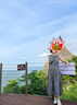 DAZZLE 地素連衣裙2025年夏季新款黑色格子連衣裙 黑色 XS 曬單實(shí)拍圖