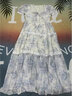 與欣法式復古雪紡碎花連衣裙子女夏季2024新品溫柔風(fēng)甜美收腰顯瘦長(cháng)裙 連衣裙 均碼（可備注碼數） 曬單實(shí)拍圖