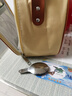 詩(shī)嘉麗迷你早餐杯保溫飯盒便攜上班族小型湯杯牛奶飯盒桶燕麥杯保溫扁舟 【米棕色+保溫袋】1層530ml 帶可收納不銹鋼折疊勺 曬單實(shí)拍圖