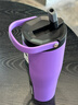 CORKCICLE.保溫杯折疊吸管杯不銹鋼車載大容量高顏值拎拎水杯 羅蘭紫890ml 曬單實拍圖