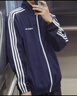 阿迪達斯 （adidas）三葉草男裝女裝 2025秋季中性潮流時(shí)尚舒適運動(dòng)休閑梭織夾克外套 IY1631 M 曬單實(shí)拍圖