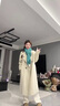 GARNUO高級感赫本風(fēng)黑色毛呢外套女中長款2025新款秋冬季小個子呢子大衣 燕麥色【常規(guī)內(nèi)里】 S 【80-100斤】 曬單實拍圖