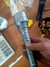 獵友（HUNTERSEYES） S74AUV大功率紫光365nm棉花化纖維三絲檢測(cè)紫外線鑒定寶石手電筒 365納米紫外線 2節(jié)電池+1個(gè)充電器 曬單實(shí)拍圖