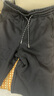 森馬（Semir）發(fā)熱抑菌抓絨抽繩分割寬松2025百搭闊腿褲女冬休閑褲109725127001 曬單實(shí)拍圖